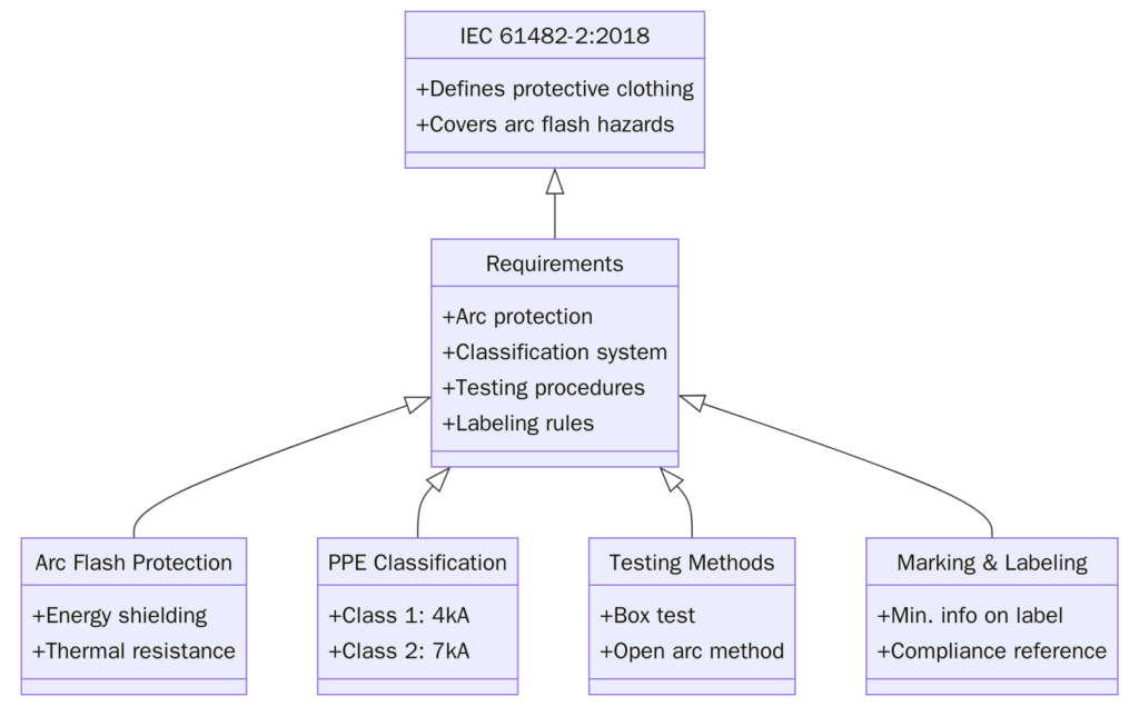 Requirements of IEC 61482-2-2018 Certifications