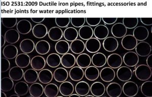 ISO 2531:2009 Ductile iron pipes, fittings, accessories and their joints for water applications